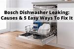 Common Problems with Bosch Dishwashers