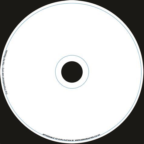 Compact Disc Label Template