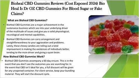 Comprehensive Guide to Bioheal Blood CBD Gummies Cost and Benefits