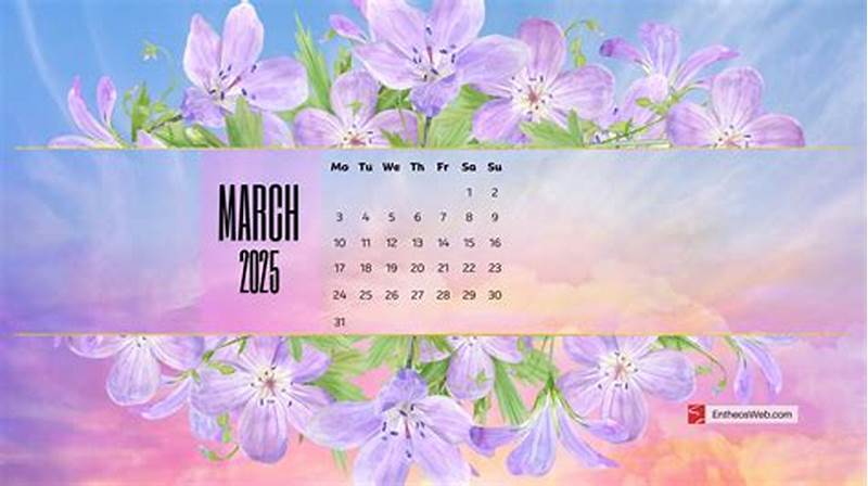 Computer Background Calendar