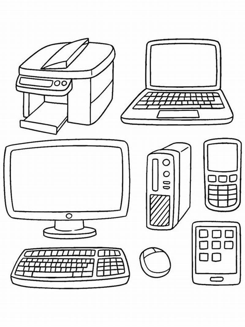 Computer Coloring Sheet