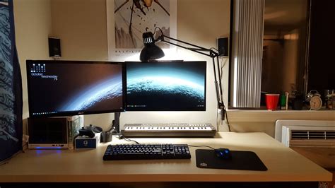 Computer Desk Dual Monitor … 