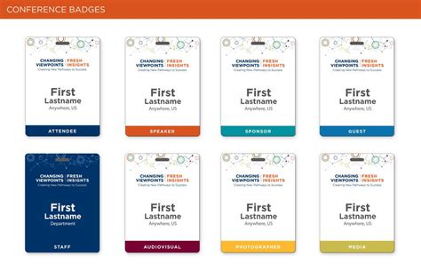 Conference Badge Template
