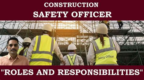 Construction Safety Officer Job Roles