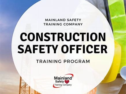 Construction Safety Officer Training BCIT