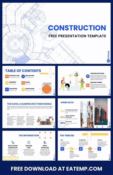 Construction Template Powerpoint