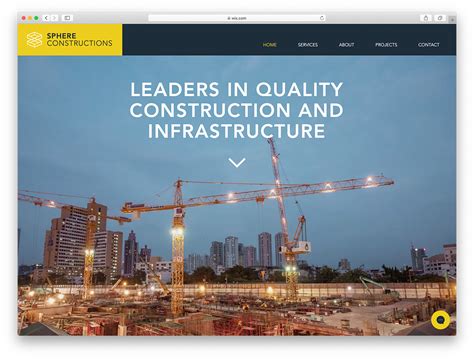 Construction Web Template