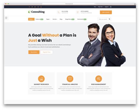 Consulting Website Template