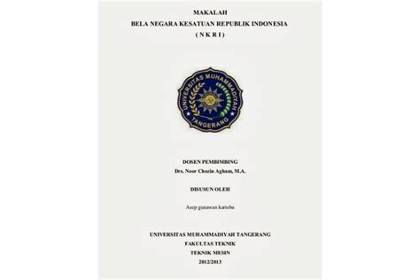 Contoh Halaman Judul
