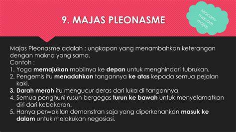 Contoh Pleonasme