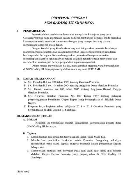 Contoh Proposal