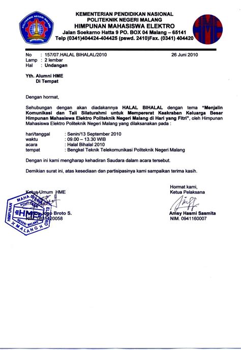 Contoh Surat Izin