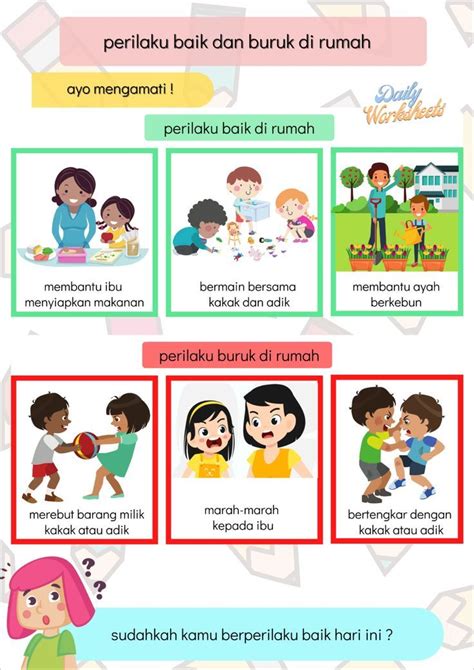 Contoh baik untuk anak