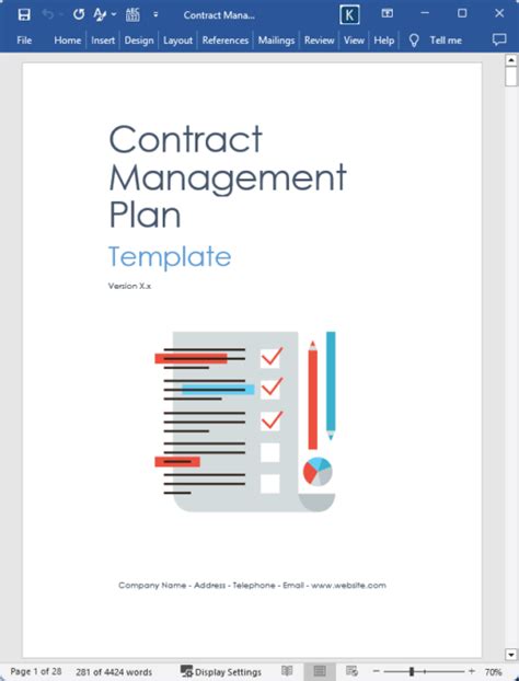 Contract Administration Template