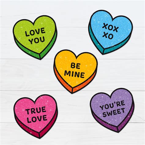 Conversation Hearts Template