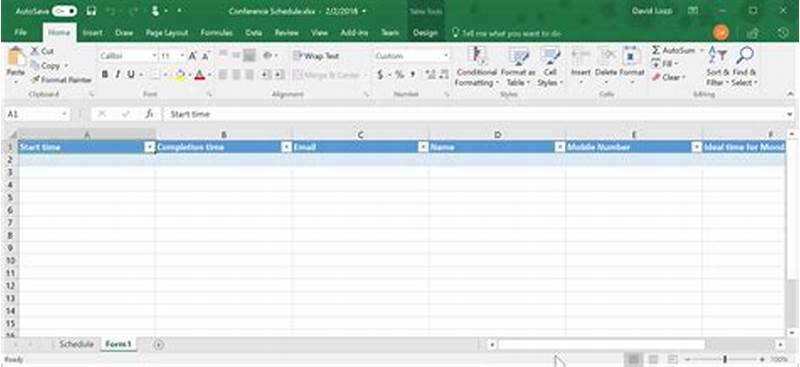 Convert Excel Spreadsheet To Web Form