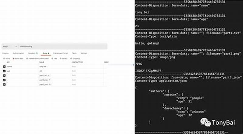 Convert Json To Multipart Form Data