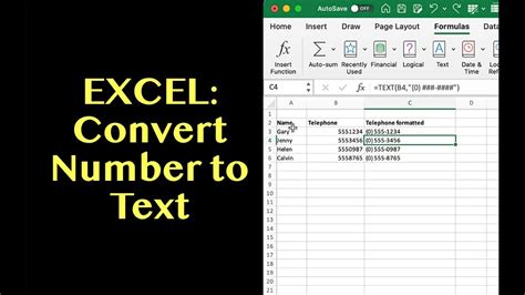 Convert Number to Text in Formula