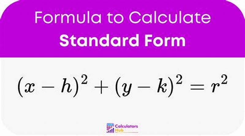 Convert Standard Form To General Form Calculator