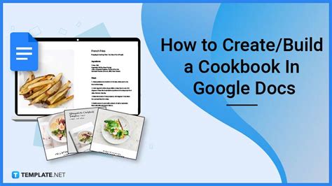 Cookbook Template Google Docs
