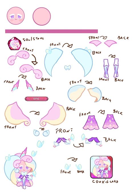 Cookie Run Cookie Template