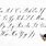Copperplate Writing