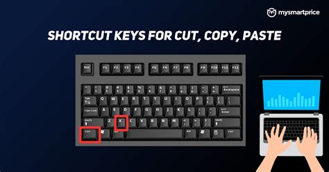 Copy and Paste Shortcut Keys