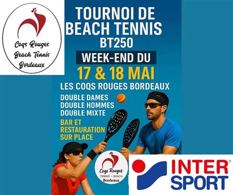 Coqs Rouges Tennis - Beach Tennis à Gradignan