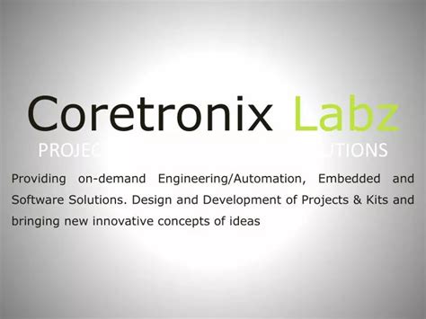 Coretronix Labz Automation & Power Controls