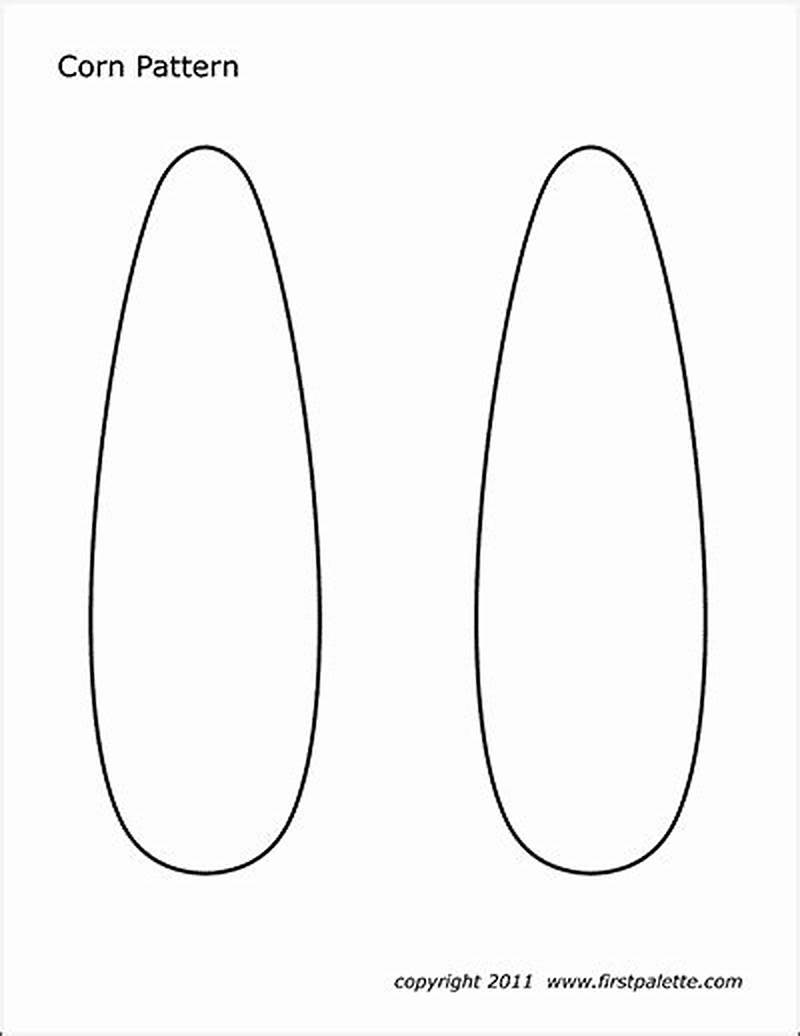 Corn Pattern Printable