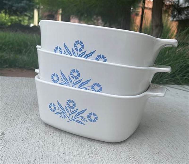 Corningware Flower Pattern
