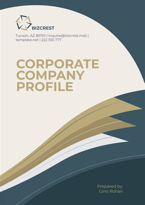 Corporate Profile Template
