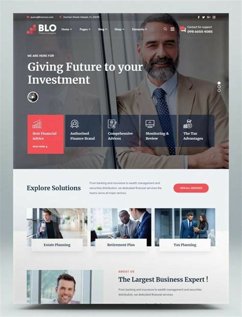 Corporate Web Design Templates
