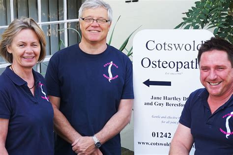 Cotswold Osteopaths, Jane Hartley and Guy Beresford