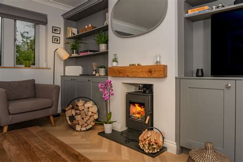 Cottage Beams - Oak Fireplace Beams
