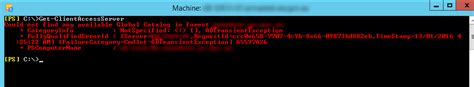 Could Not Find Available Global Catalog In Forest