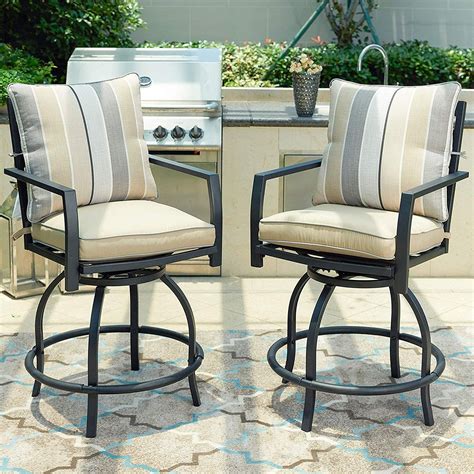 Counter-Height-OutdoorSwivel-Chairs