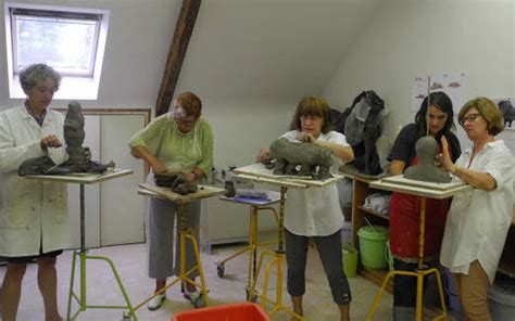 Cours de Sculptures - Brigitte MAIGNAN - CRICKX à Lamballe-Armor