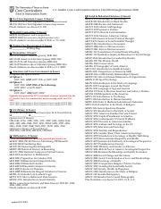 Course Catalogue Ut Austin