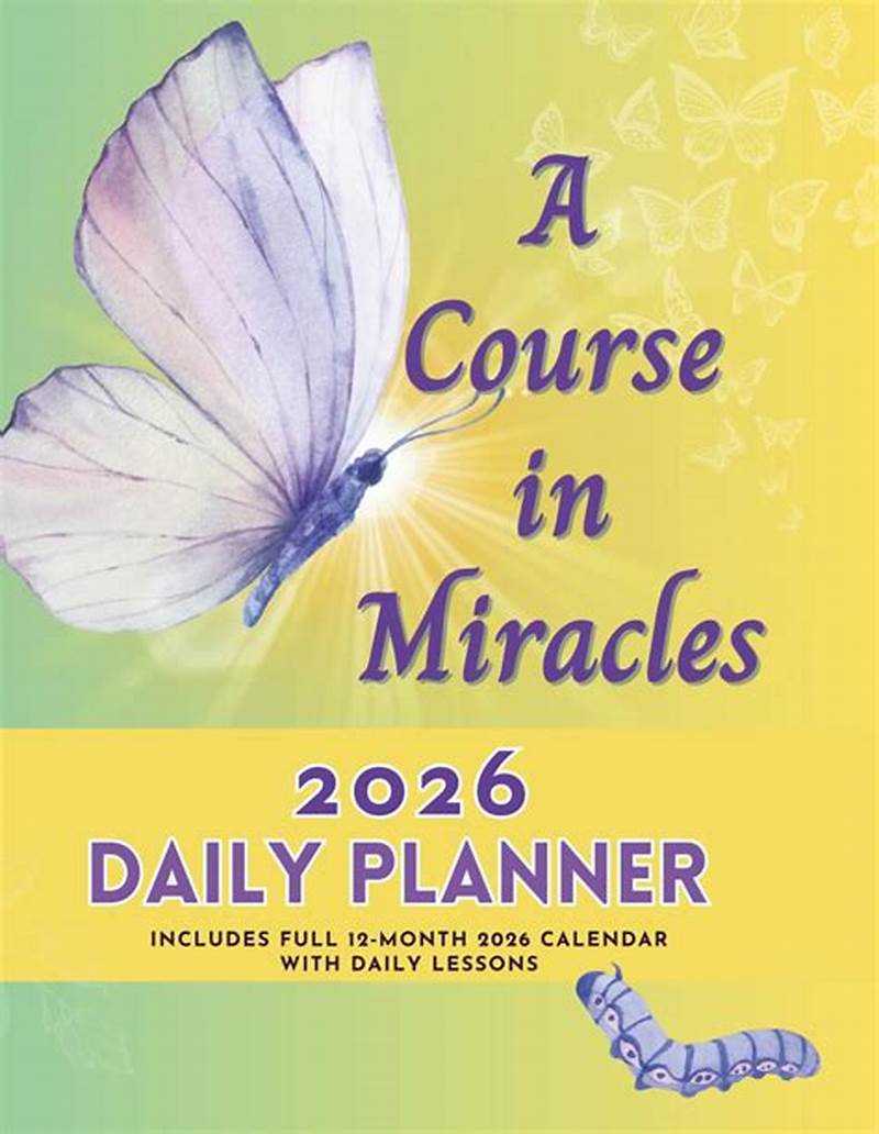 Course In Miracles Calendar Daily Lesson