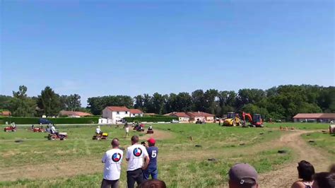 Course tracteur à Romans