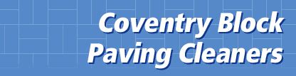 Coventry Block Paving Cleaners