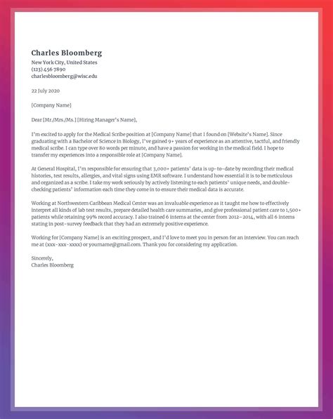 Cover Letter Templates Reddit