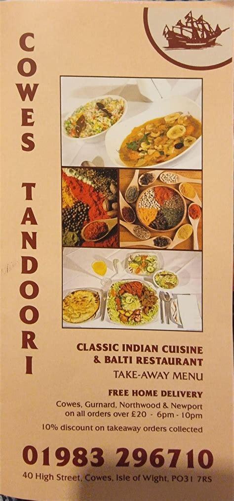 Cowes Tandoori