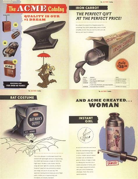 Coyote Acme Catalog