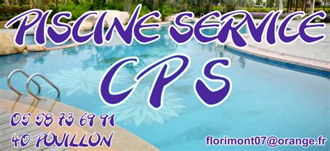 Cps Piscine Service à Pouillon
