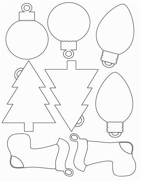 Craft Templates For Christmas