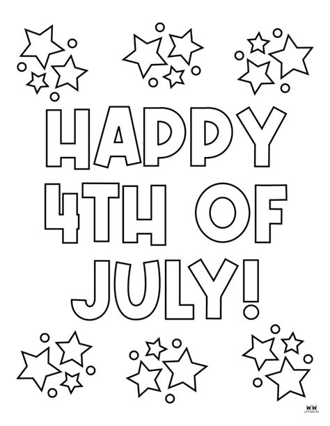 Crayola Printable Coloring Pages For The 4th Of July