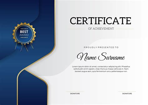 Create A Certificate Template