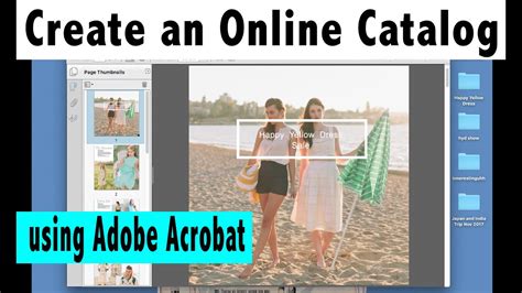 Create A Digital Product Catalog With Acrobat